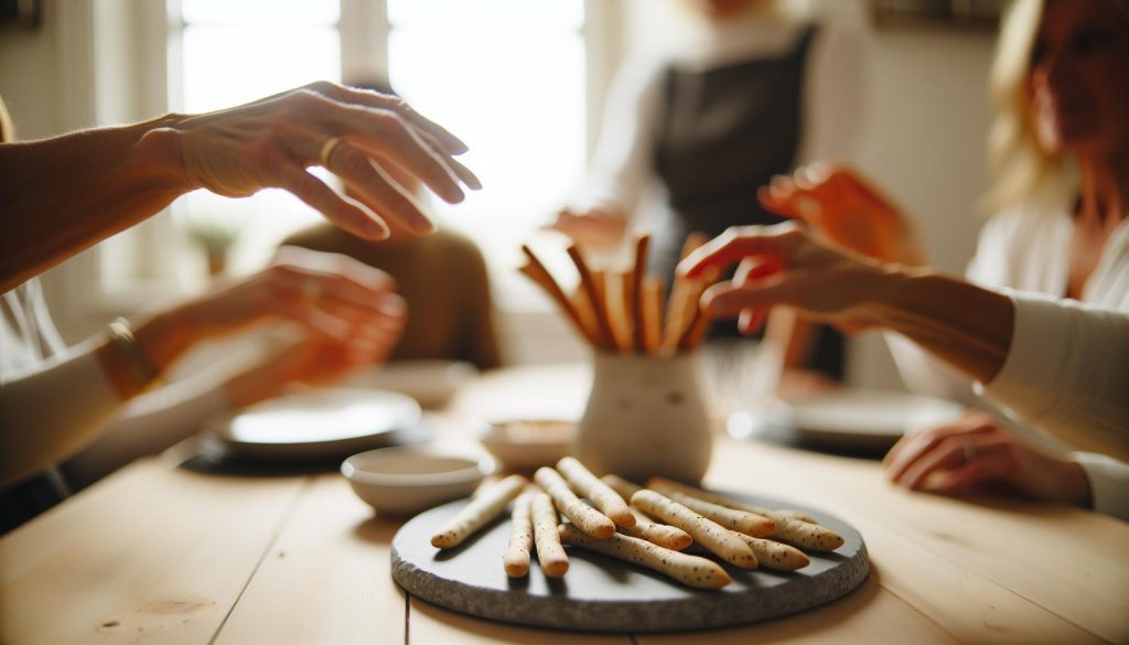 Zdravé slané tyčinky recept: Party snack bez bílé mouky
