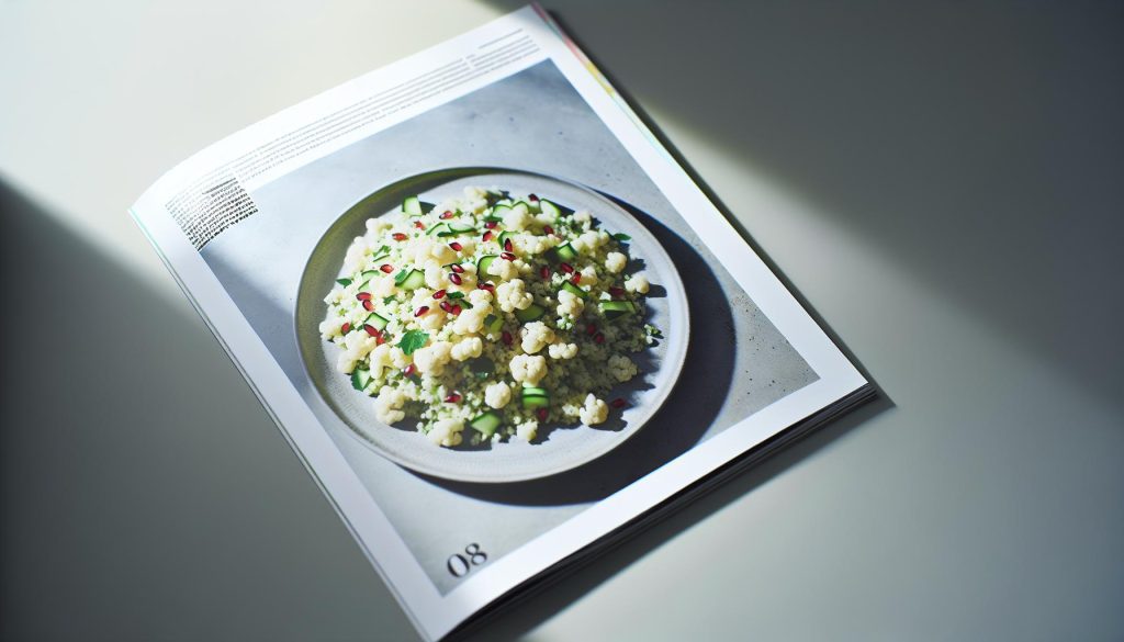 Květák Raw Recept: Lehké Salátové „Kuskus“ Bez Lepku
