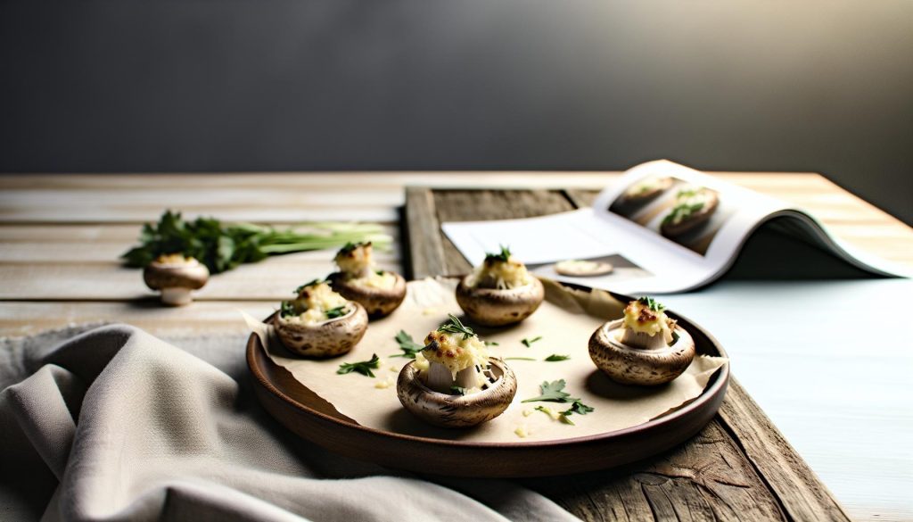 Žampiony recept zdravé: Zapečené kloboučky se sýrem light