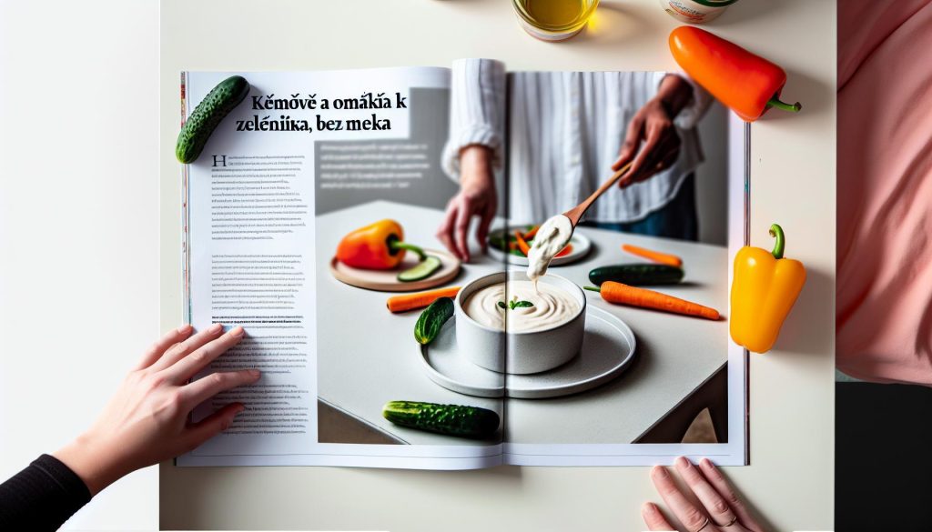 Raw Dip Recept: Krémová Omáčka K Zelenině Bez Mléka
