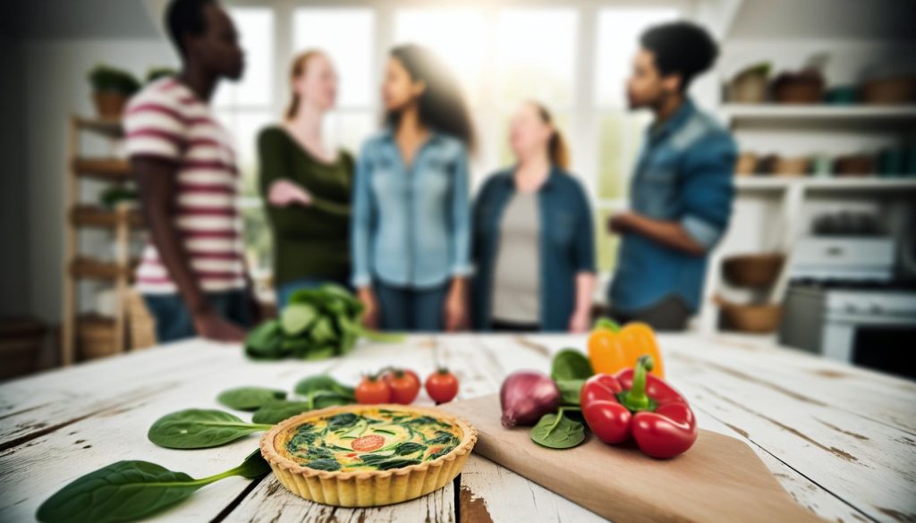 Zdravý quiche recept: Slaný koláč s hromadou zeleniny