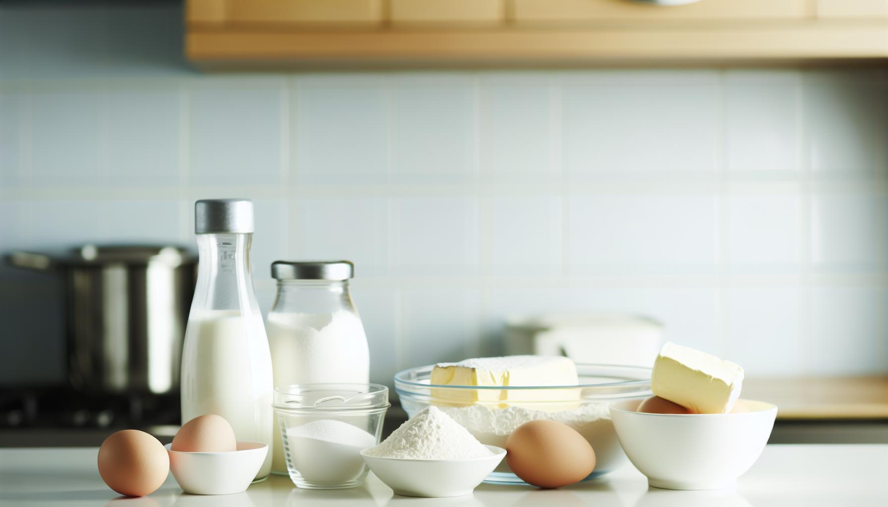 Dokonalé ingredience pro nadýchané lívance