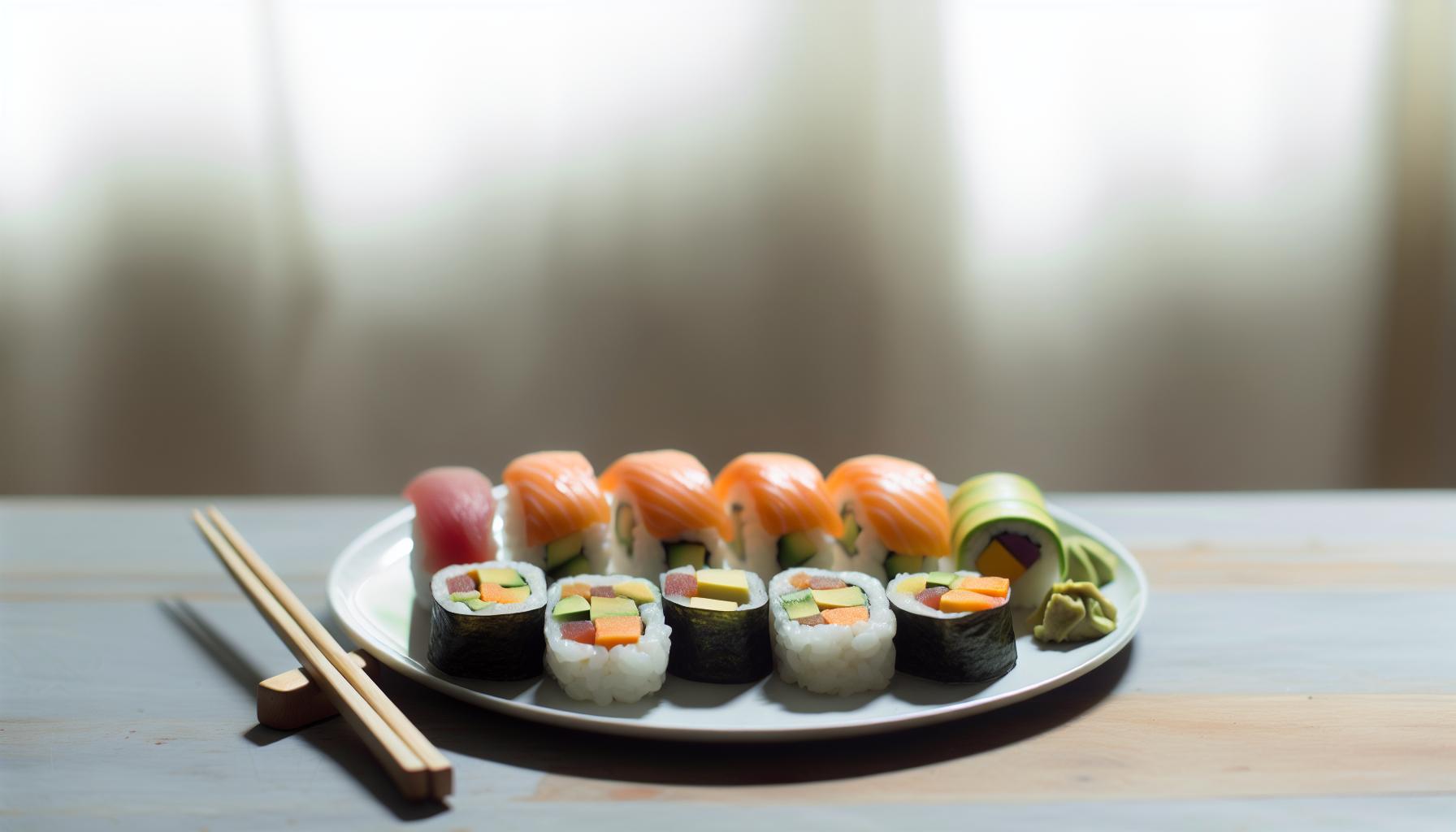 Jak chutná sushi bez ryby?