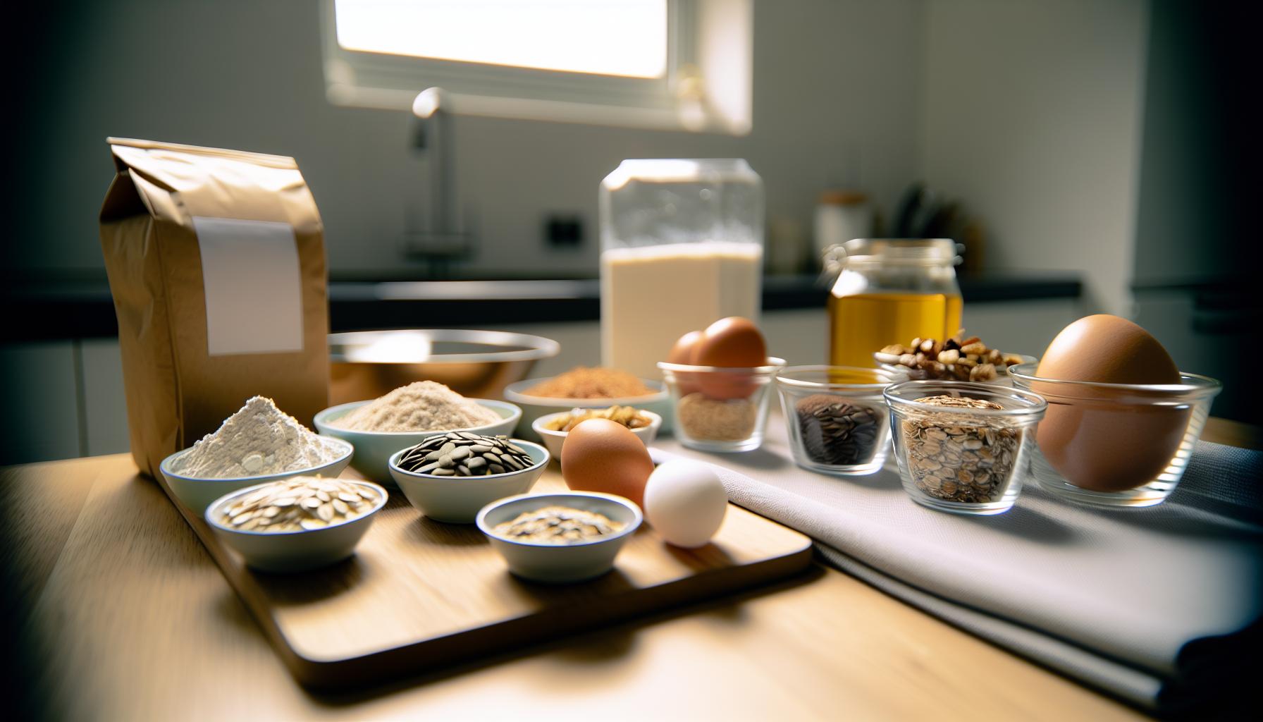 Celozrnný fitness chléb recept: Bochník plný bílkovin a vlákniny 2 Jaké ingredience potřebujete na fitness chléb?
