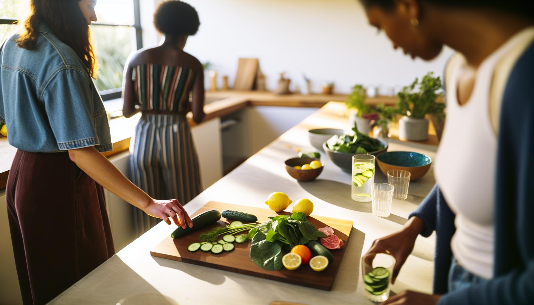 Jak připravit lehká detoxikační jídla
