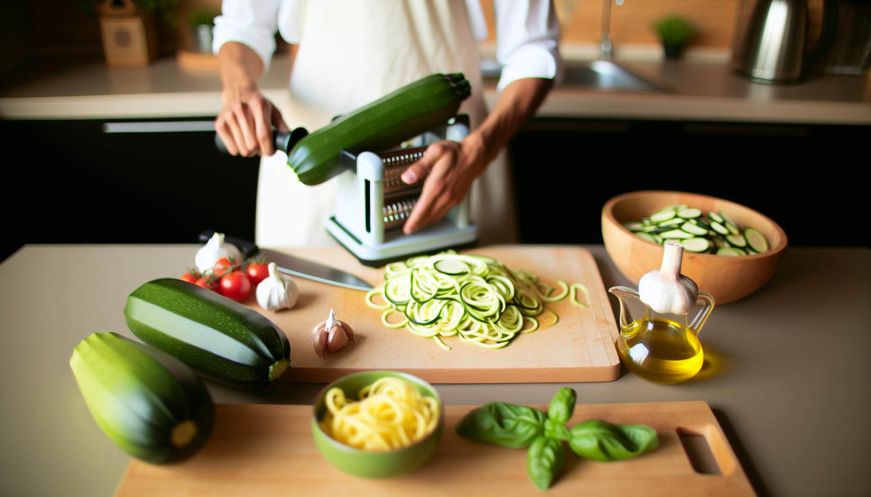 Jak Přípravit Cuketové Špagety Krok za Krokem