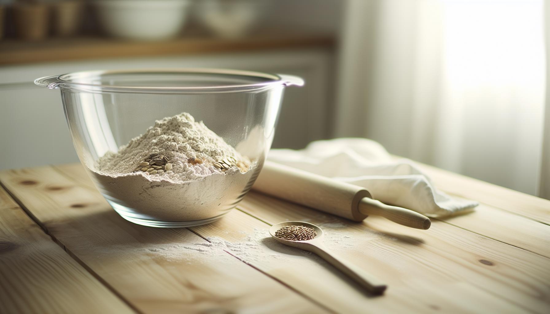 Jednoduchý recept na zdravé celozrnné pečivo