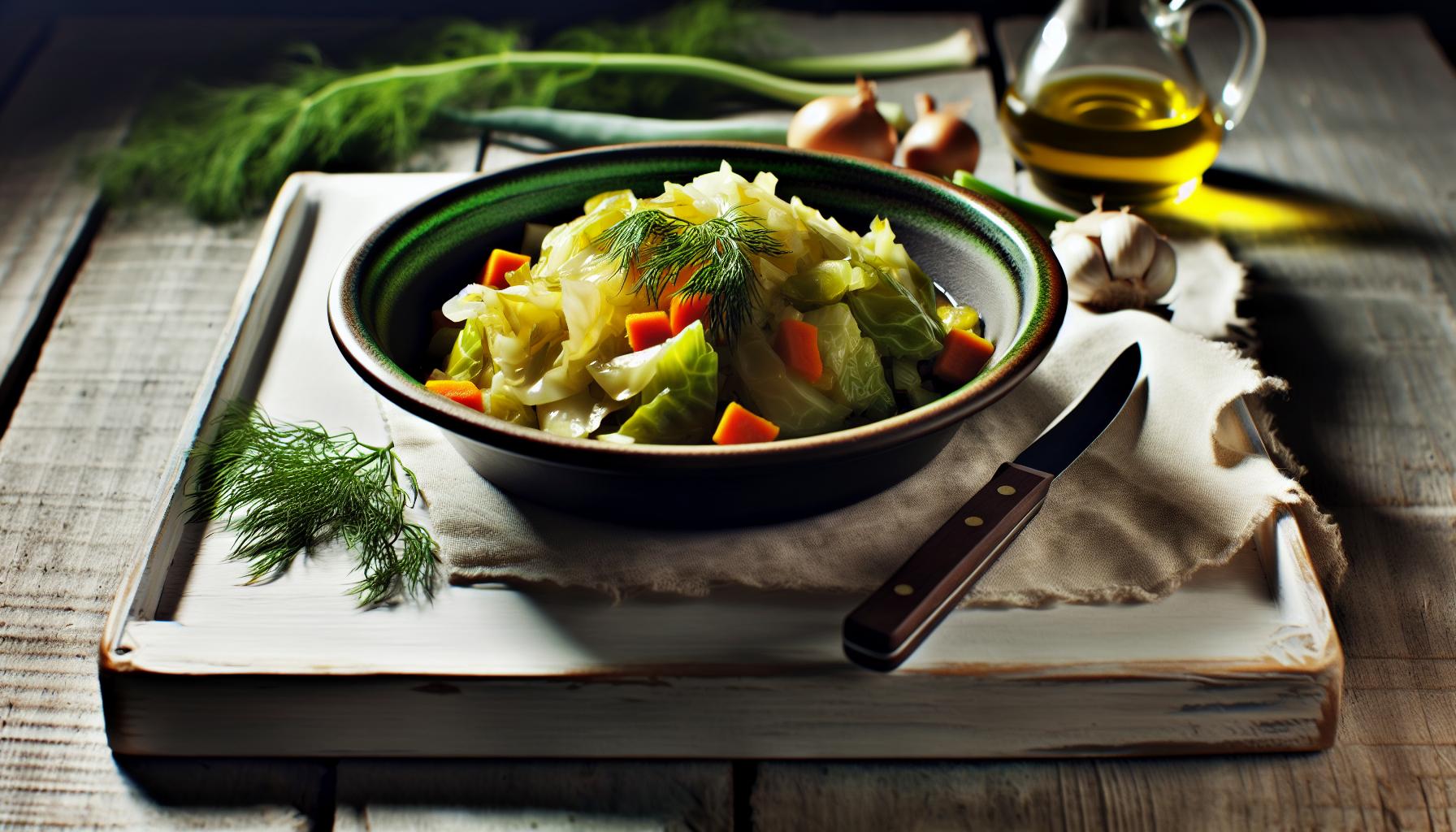 Recept na zdravé dušené hlávkové zelí: Proč je to skvělá volba pro vaše zdraví