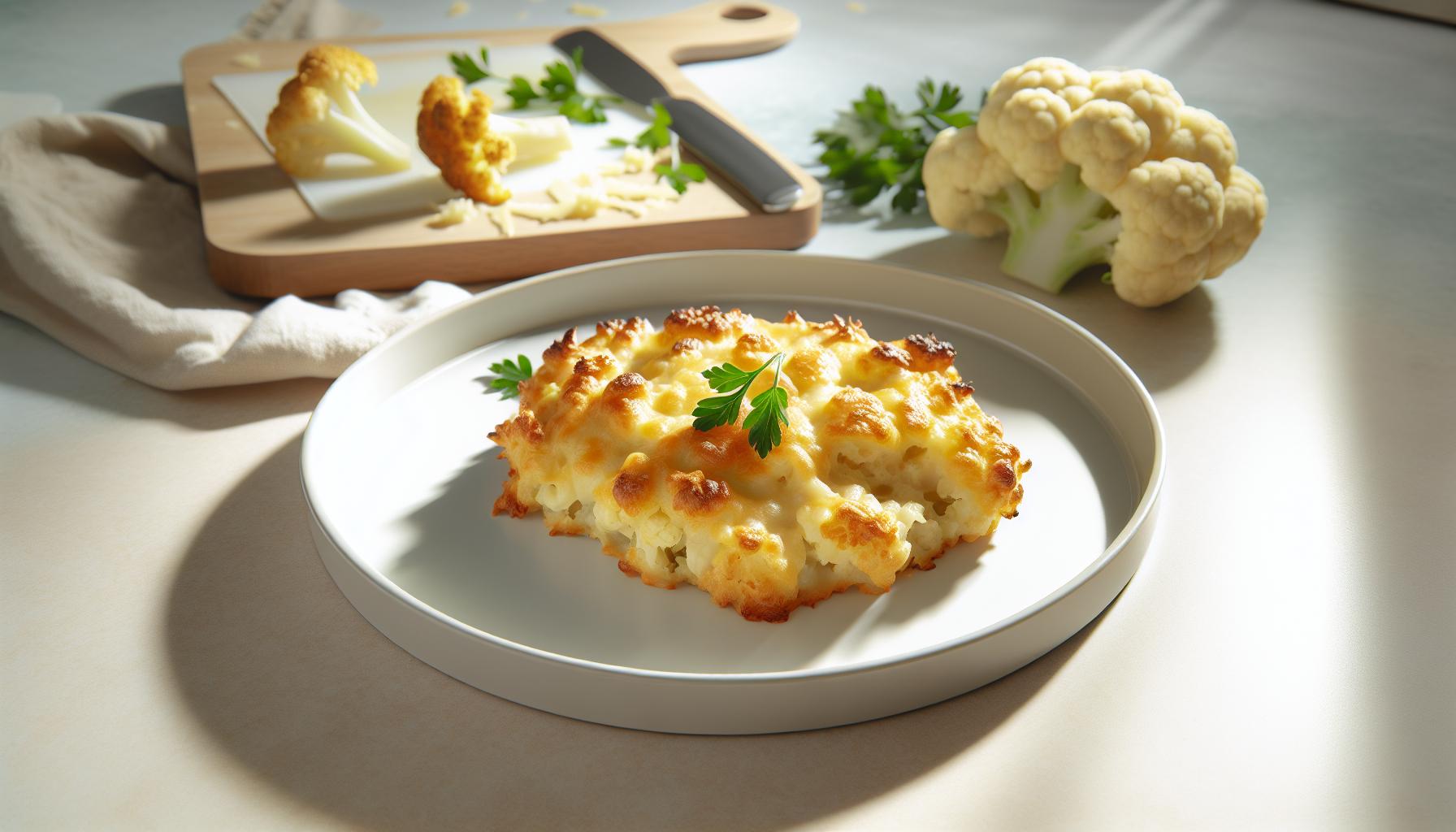 Fit Recept Květák – Zapečený Květák Se Sýrem Light