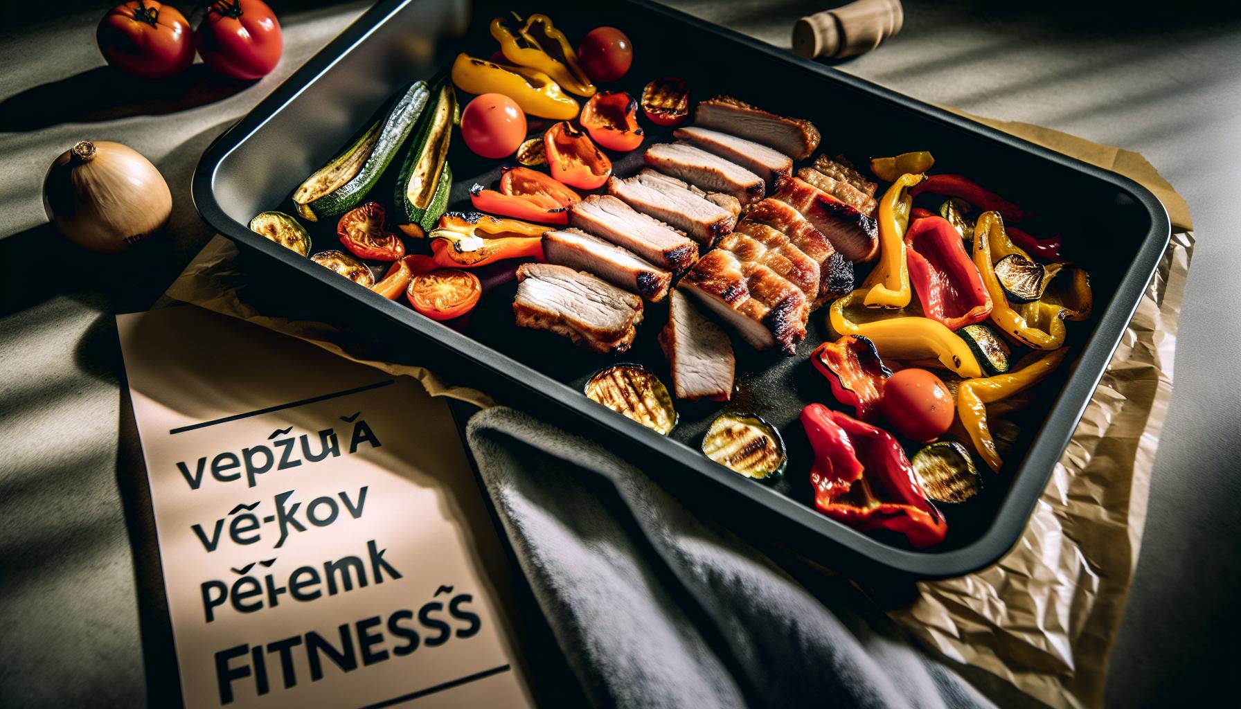 Vepřová Pečeně Fitness Recept: Šťavnaté Plátky Z Jedného Plechu