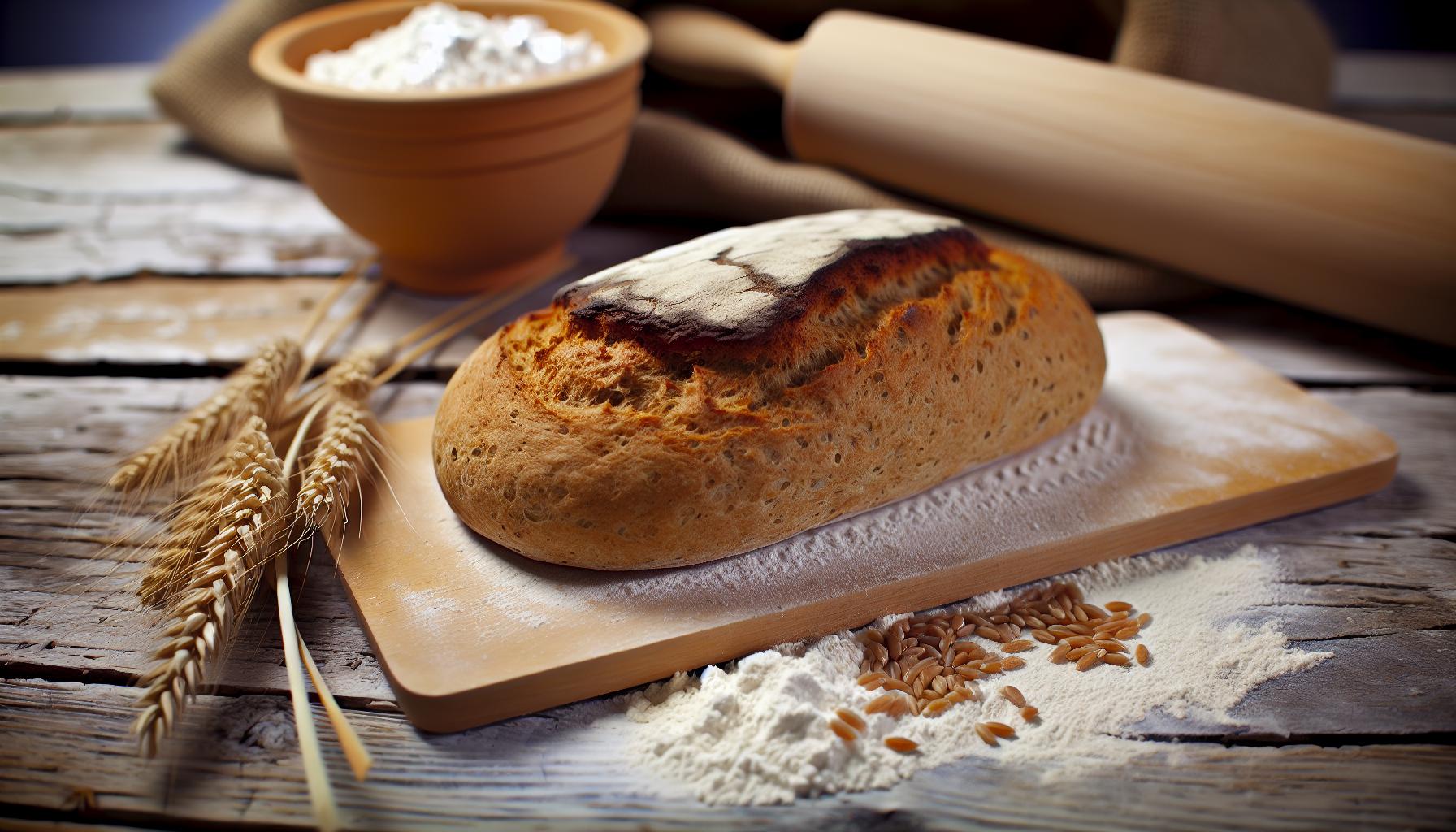 Zdravý Chléb Recept: Nadýchaný Bochník Z Celozrnné Mouky