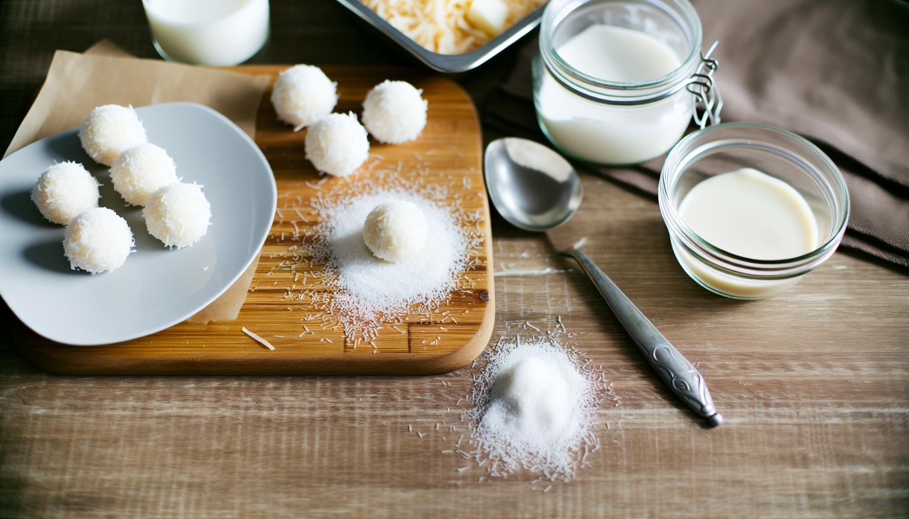 Rychlý recept na kokosové kuličky