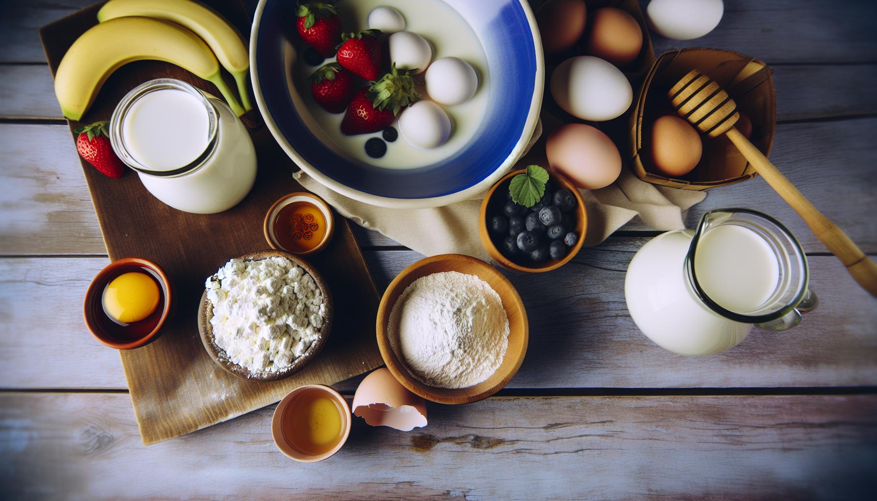 Zdravé ingredience pro Cottage lívance