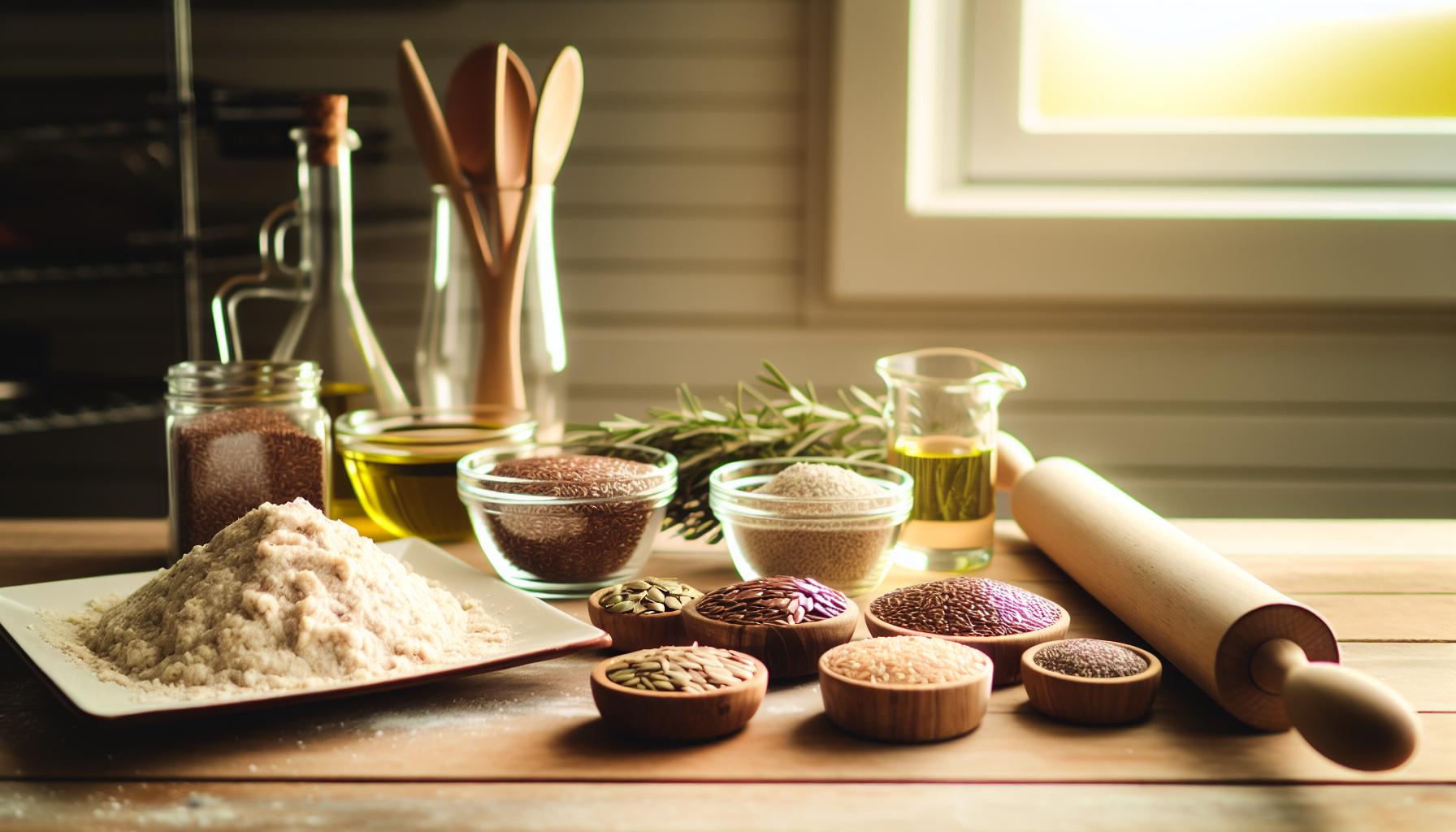 Zdravé ingredience pro dokonalé krekry