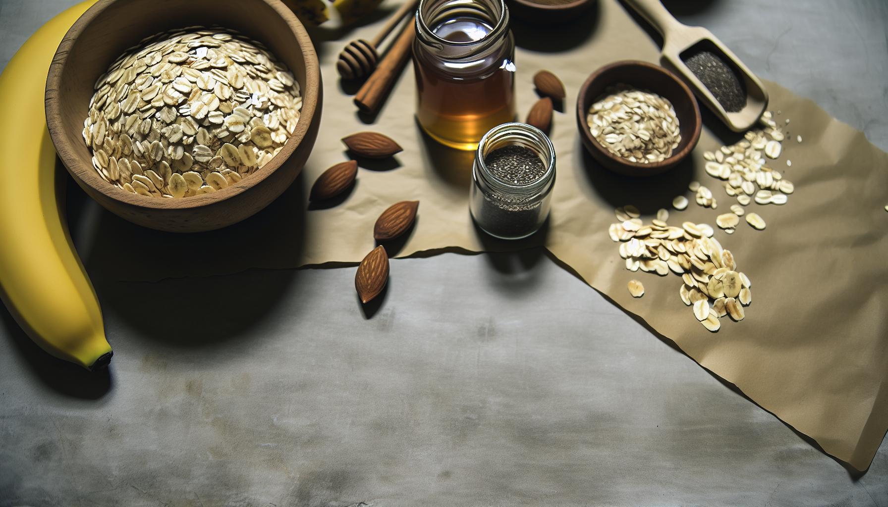 Recept na sušenky bez pečení z ovesných vloček 1 Zdravé ingredience pro ovesné sušenky