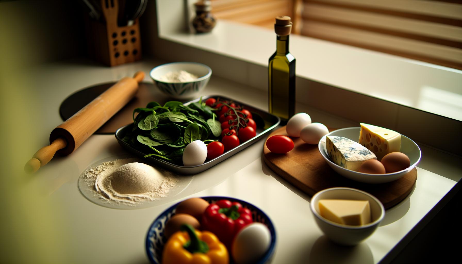 Zdravé ingredience pro váš quiche