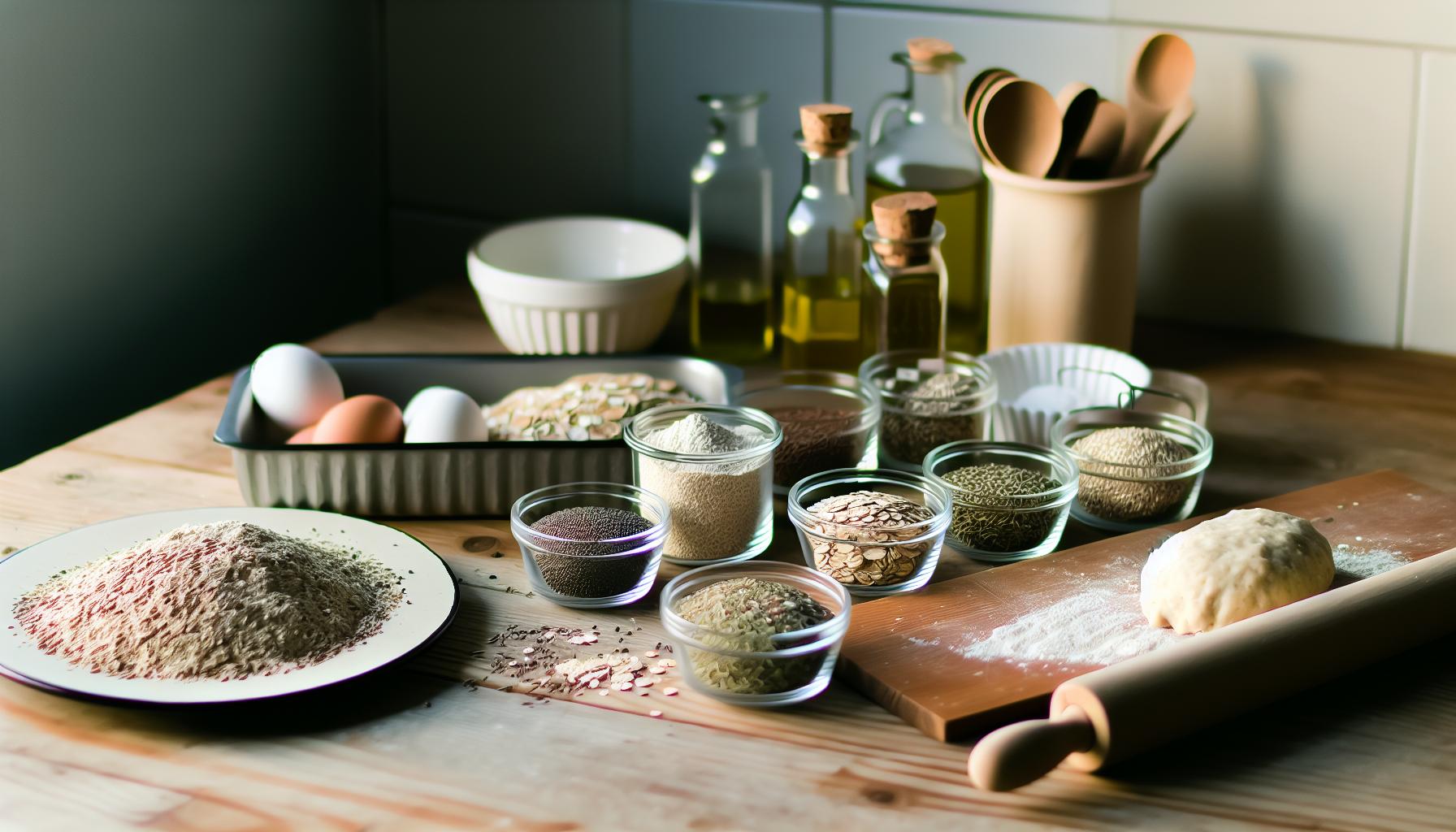 Zdravé ingredience pro slané krekry