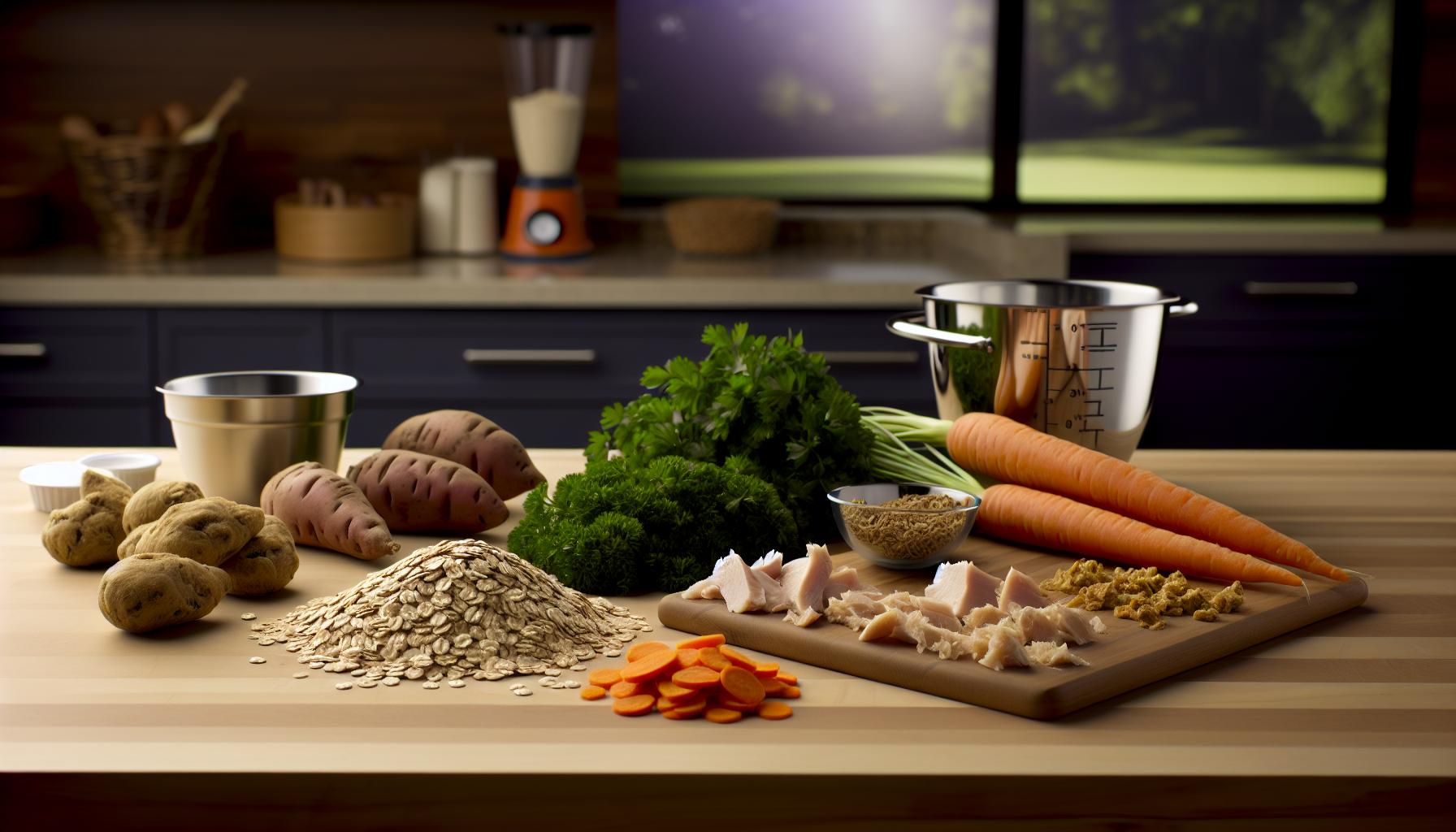 Zdravé Psí Sušenky Recept: Pamlsky Bez Chemie Pro Mazlíčky 2 Zdravé ingredience pro psí sušenky