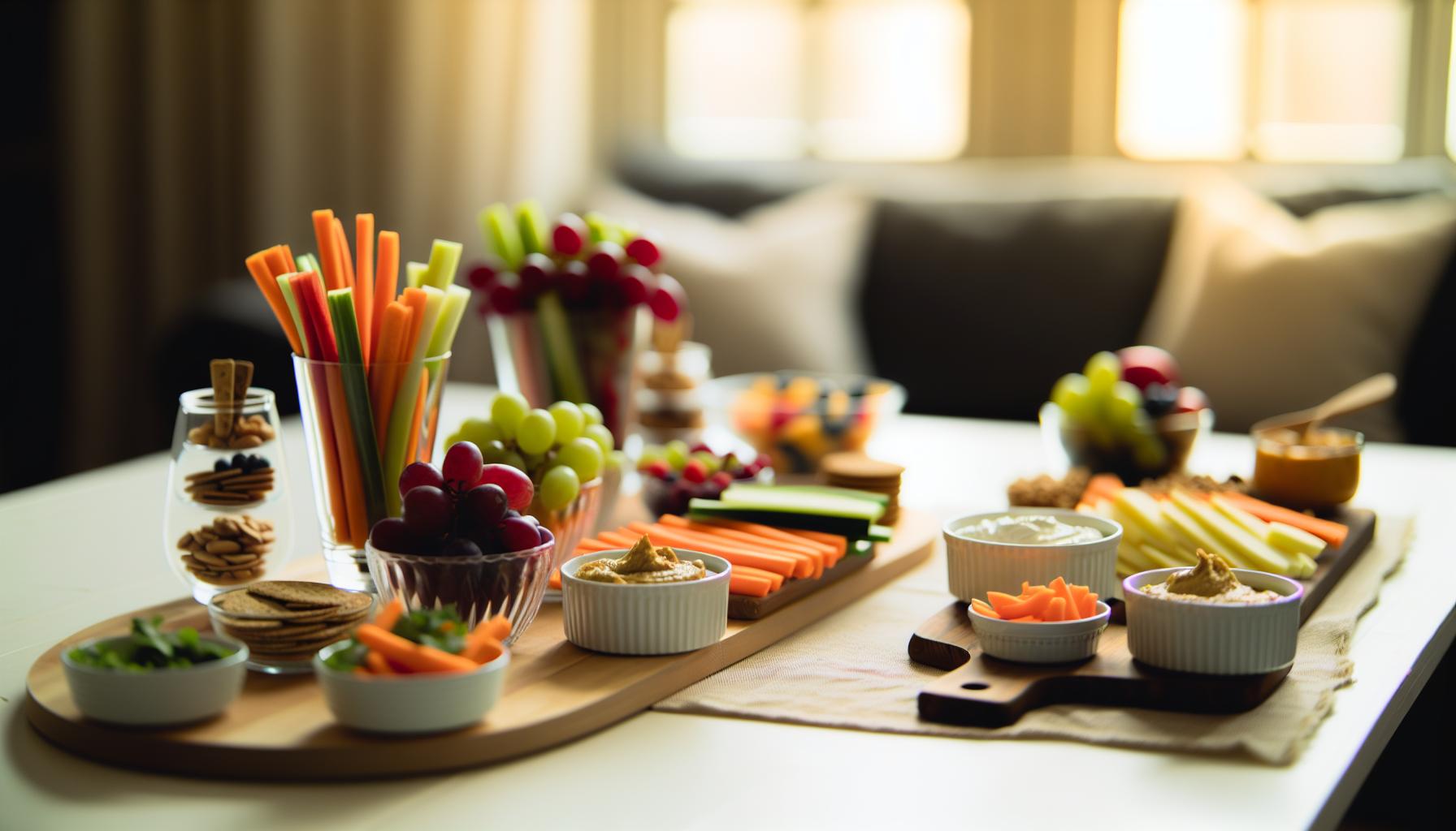 Zdravé občerstvení pro každou návštěvu