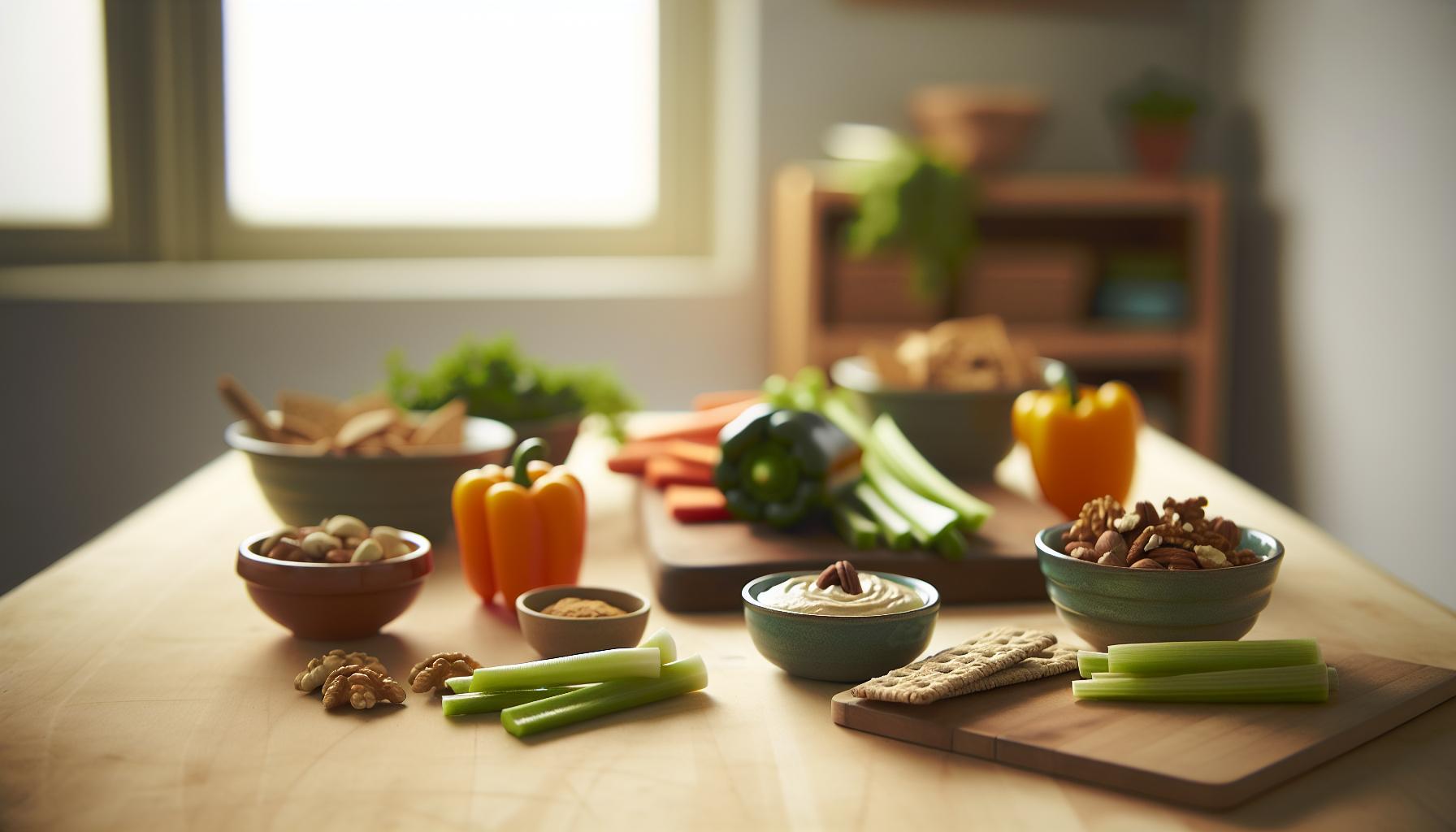 Zdravé Složky pro Křupavé Svačiny