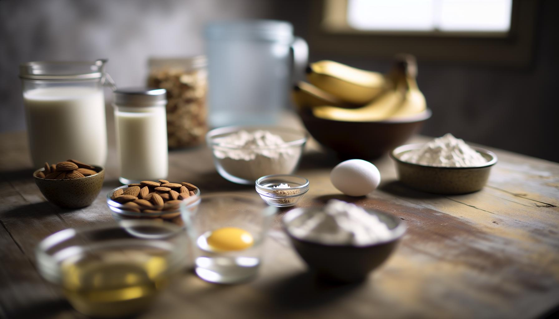 Základní ingredience pro zdravé palačinky