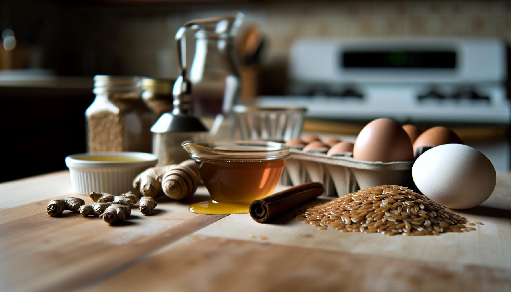 Základní ingredience pro zdravý perník